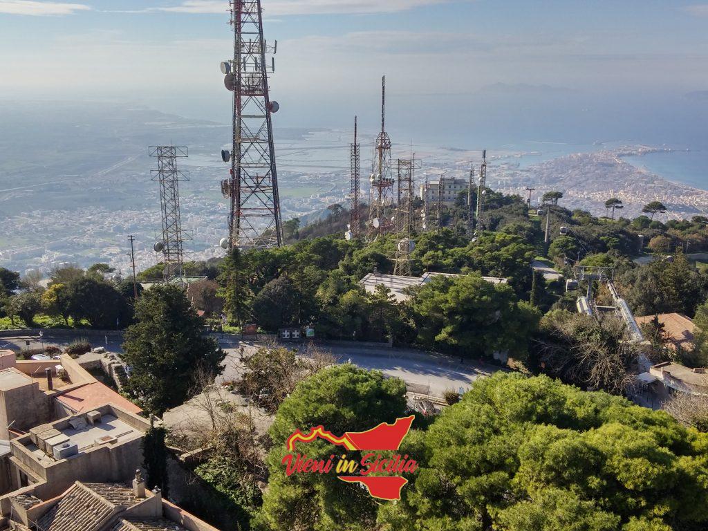 Trapani vista da Erice