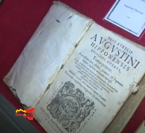 Manoscritto antico Augustini Operum Museo Arte Sacra Gioiosa Marea
