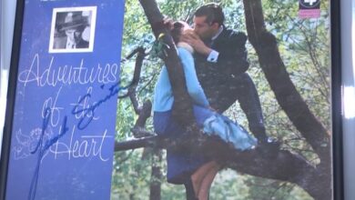 Disco autografato da Frank Sinatra