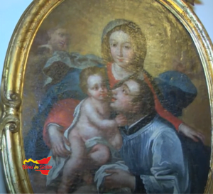 Tela di Olivio Sozzi presente al Museo d'Arte Sacra