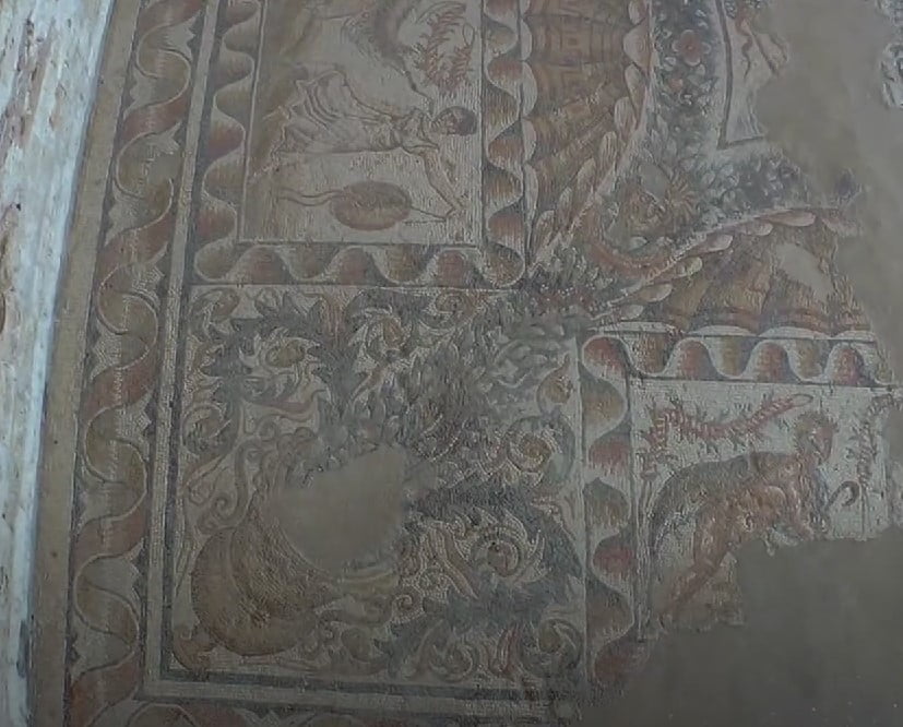 Mosaico Villa Romana del Tellàro